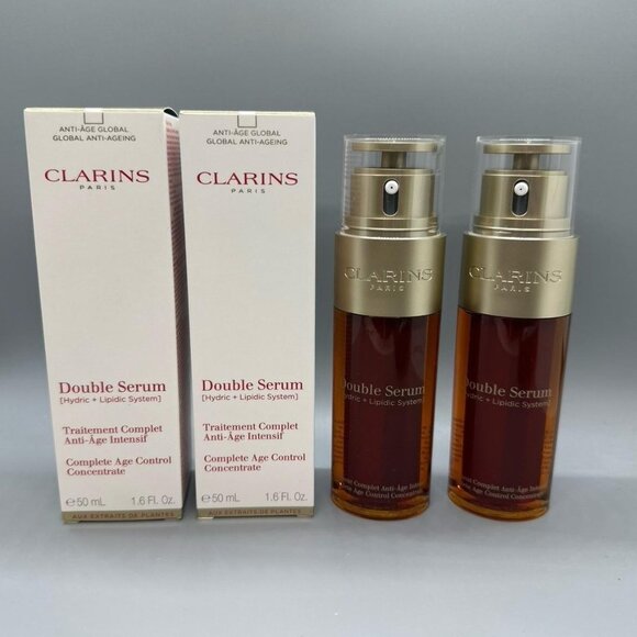 Clarins Other - 2PACK Clarins Double Serum Complete Age-Defying Concentrate 50ml new